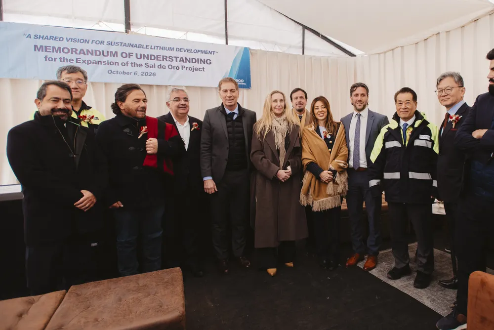 POSCO puso en marcha su Planta II en Sal de Oro con la inversión efectuada mediante el RIGI (1)