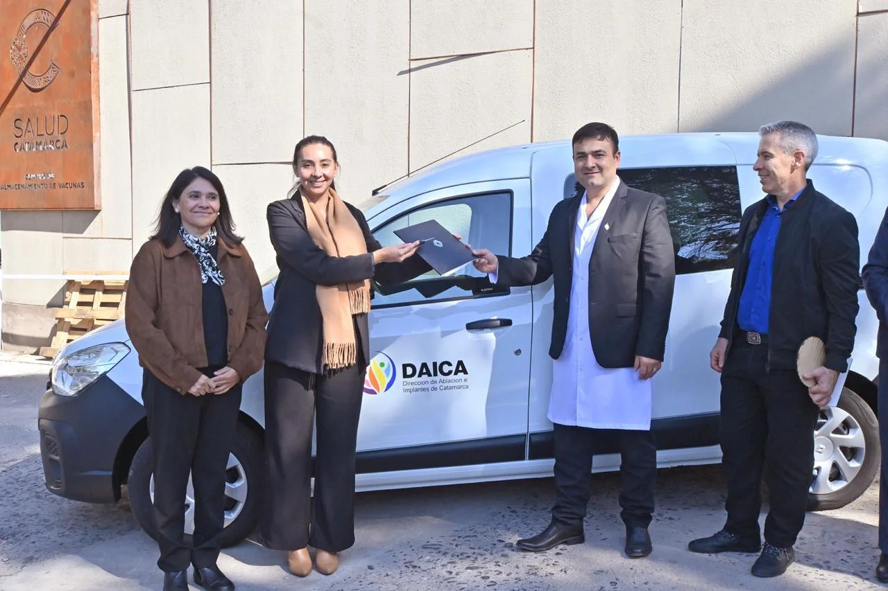 Día Nacional de Donación de órganos la DAICArecibió un móvil para traslados (3)