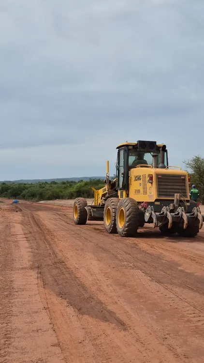 El Gobierno avanza con la pavimentación del acceso al Dique de Ipizca