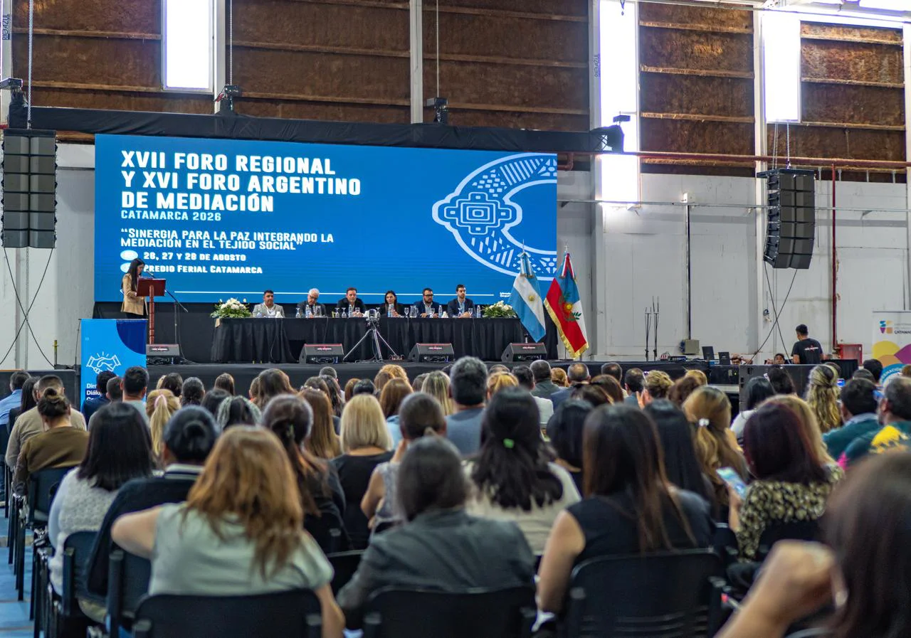 Foro Regional y XVI Foro Argentino de Mediación 1