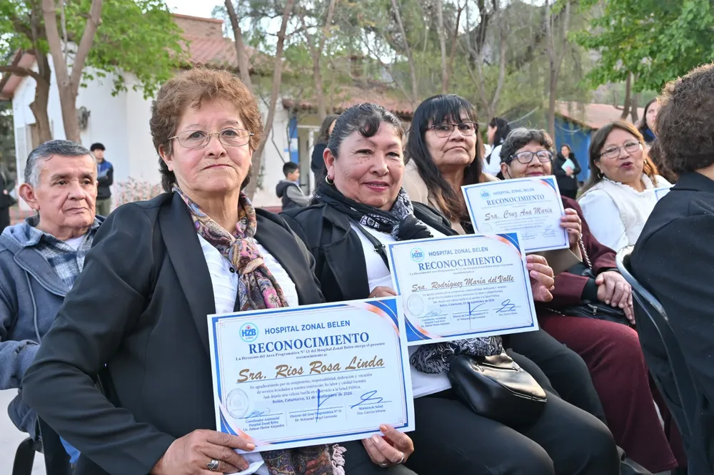 Reconocimiento al personal Hospital de Belén 2